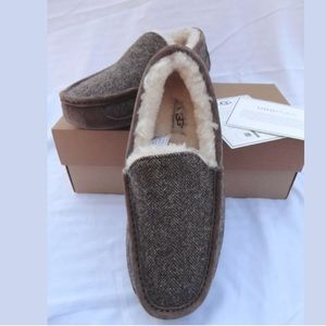 ascot tweed slipper
